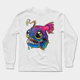 New School Angler Fish Long Sleeve T-Shirt